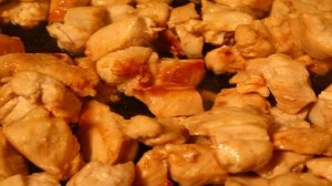 Пирог с лисичками и курицей