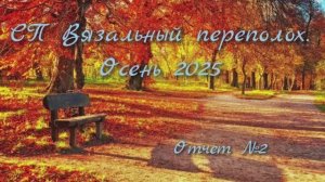 💥🍂🌾🧶СП "Вязальный переполох Осень 2025" 💥🍂🌾🧶 Отчёт №2