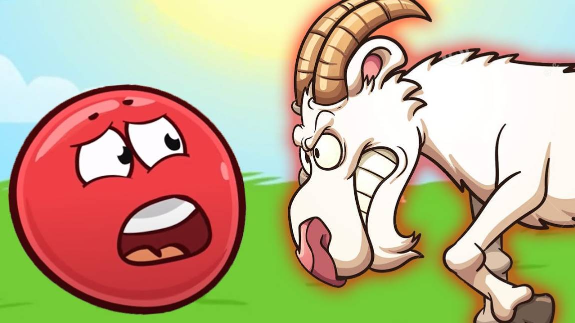 КРАСНЫЙ ШАРИК Красныш в стране СТИКМЕНОВ против коз