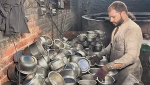 Как производятся кувшины из нержавеющей стали.