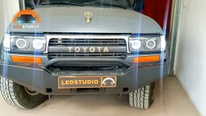 Toyota Land Cruiser 80 тюнинг фар