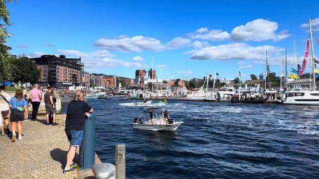 Осло, Норвегия 🇳🇴, Летняя прогулка, Пешеходная экскурсия. смотреть онлайн