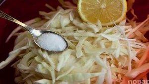 Салат из капусты с огурцами