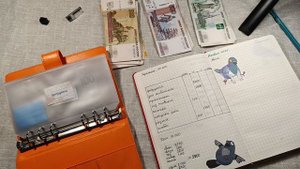 Распределение денег по конвертам/сколько зарабатываю/что с долгом/октябрь/68.000