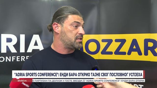 Adria Sports Conference: Енди Бара открио тајне свог пословног успјеха