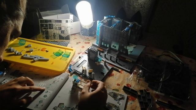 Сборка LEGO (аналог) башня мстителей #4