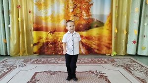 Белякин Влад, 6 лет, Песня "Дождик обиделся"