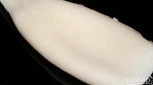 Салат из кальмаров с шампиньонами