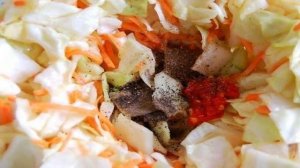 Салат из капусты по-корейски
