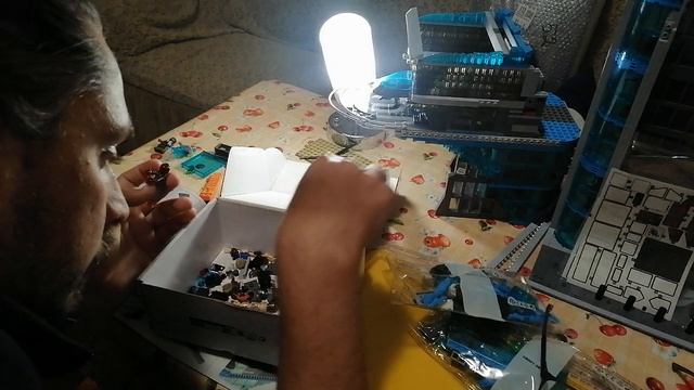 Сборка LEGO (аналог) башня мстителей #7