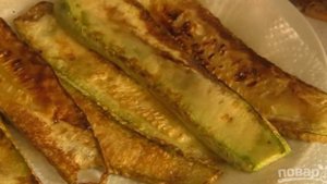 Рулетики из кабачков с сыром и чесноком