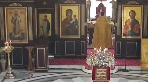 16.10.2025 Божественная Литургия. Четверг. Седмица 19-я по Пятидесятнице.