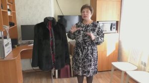Современная норковая курточка из маленькой шубы . Шуба 15 .