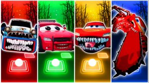 Старая машина Маккуина, полиция Лайтинга, Гонщик Маккуина Лайтнинг-Спайдера Маккуина - EDM