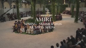 Показ мужской коллекции Amiri весна-лето 2026