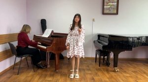 Кристова Ирина, 13 лет. ДМШ 3 г. Белгорода