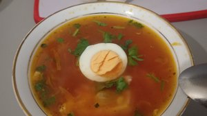 Польский томатный суп (Zupa pomidorowa)