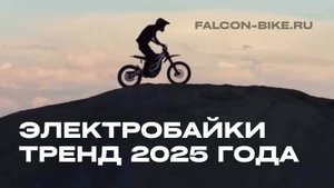ЭЛЕКТРОБАЙКИ — ТРЕНД 2025