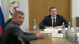 Глеб Никитин и Артем Буслаев обсудили развитие сквоша в Нижегородской области