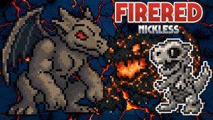 Pokemon Fire Red Nickless — взлом GBA ROM, красивый и крутой фейковый монстр с новыми дикими локация
