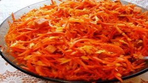 Рулетики из лаваша с морковкой