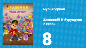 Элвиннн!!! И бурундуки 2 сезон 8 серия (мультсериал, 2016)
