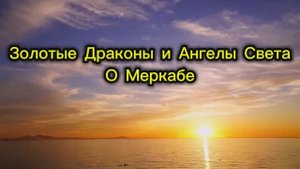 Золотые Драконы и Ангелы Света. О Меркабе 06.09.2025г (132 Послание)
