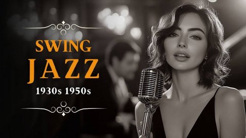 Классический свинг-Джаз - хит, в Джаз-клубе, Выступление винтажной вок