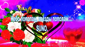 SUNO - Небо пополам, звёзды пополам.... ЕВГЕНИЙ МУРАВЬЁВ.