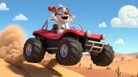 Щенята На Багги | Детские Песенки | Мультики Для Детей смотреть онлайн