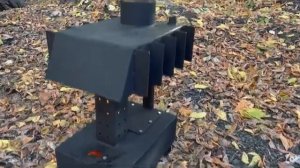 Печь на отработке с водяным контуром