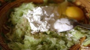 Оладьи из огурцов