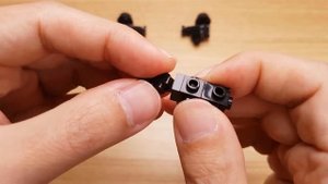 Мини трансформер из ЛЕГО / Мини робот истребитель - Black Arms / Самоделка из LEGO (lego)