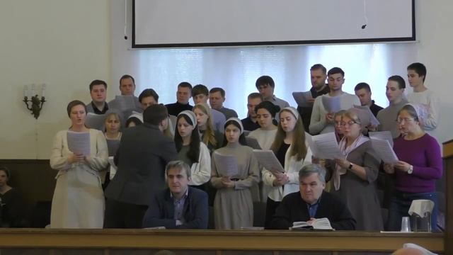 «Мои источники в тебе, мой Бог» (12.10.2025) / Хор смотреть онлайн