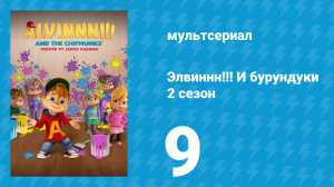 Элвиннн!!! И бурундуки 2 сезон 9 серия (мультсериал, 2016)