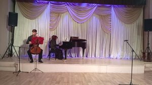 Композитор Ольга Дюжина. SCHNITTKE-inventio. Исполняют Жанна Назарьянц и Дмитрий Тупицын.