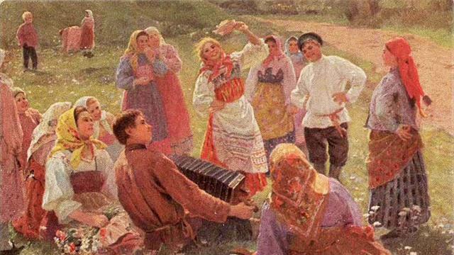 На Руси никогда не умолкнут гармони смотреть онлайн