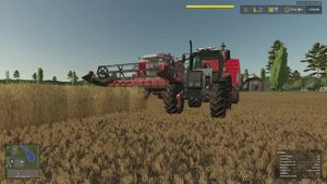 Farming Simulator 25 Карта Сосновка. "Большой кредит, уборка пшеницы." #1