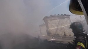 #72. Горит кровля 7 этажного дома. Пожар №3 / The roof of a 7-storey building is on fire. Fire No. 3