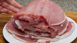 Рулетики из свинины в духовке