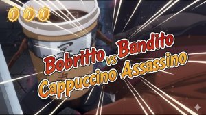 Bobritto Bandito vs Cappuccino Assassino! #brainrot #anime #sora