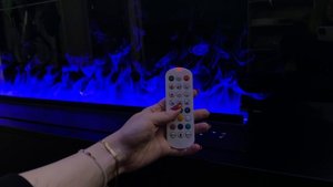 Паровой камин с эффектом живого пламени