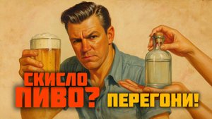 Тройной перегон испорченного пива во вкуснейший самогон