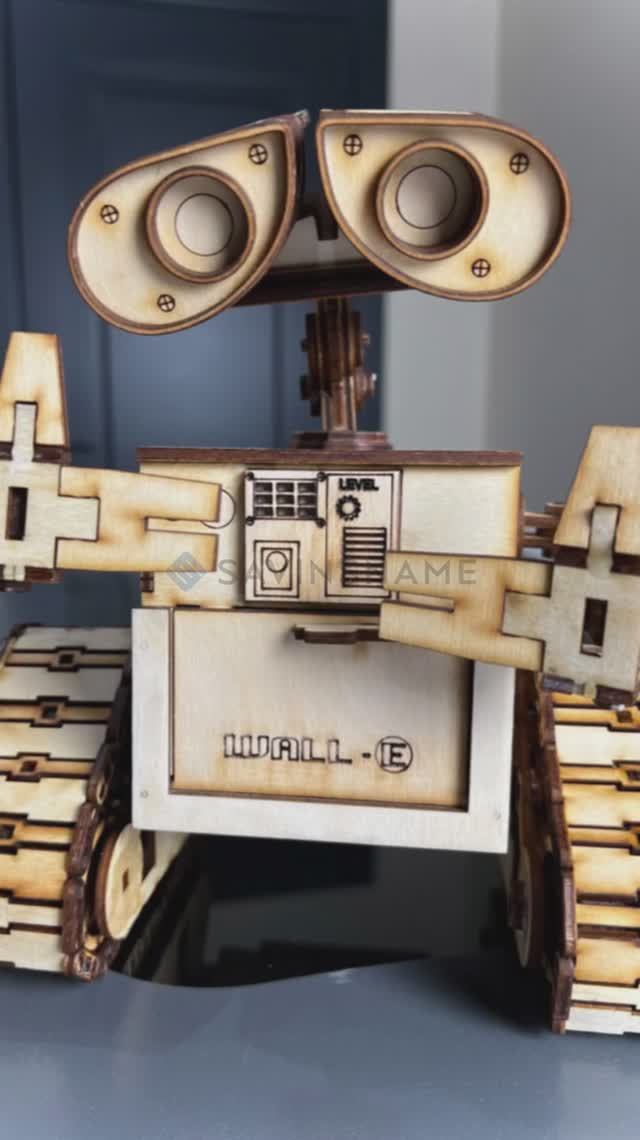 Как вырезать фигурки из фанеры на лазерном станке с ЧПУ? Savinsname смотреть онлайн