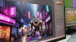 Нейросеть и Photoshop