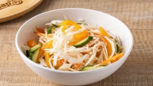 Салат из капусты с горячим маринадом