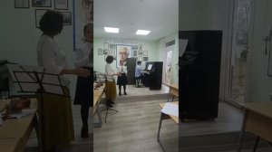 Открытый урок. "Работа над постановкой на начальном этапе " IIч.