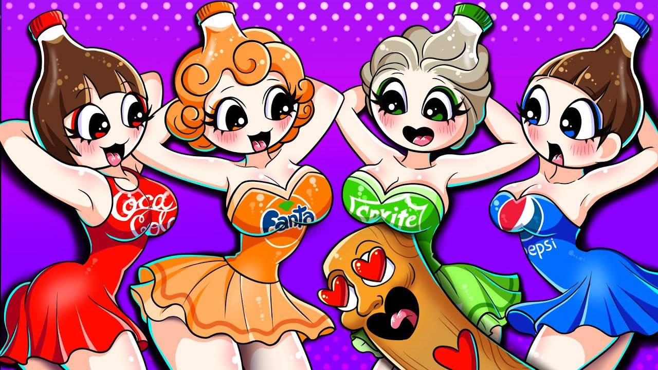 Кто любимая балерина Тунг Сахура? ❤️ Кокакола, Пепси, Спрайт и Фанта! | Брейнрот и Спрунки смотреть онлайн