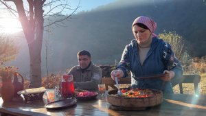 Мясо ягненка прямо с косточки! Азербайджанская Кухня Деревенская Кухня Рецепты