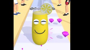 Juice Run - это игра, в которой сок используется для паркура. Juice Run - это игра, в которой сок и
